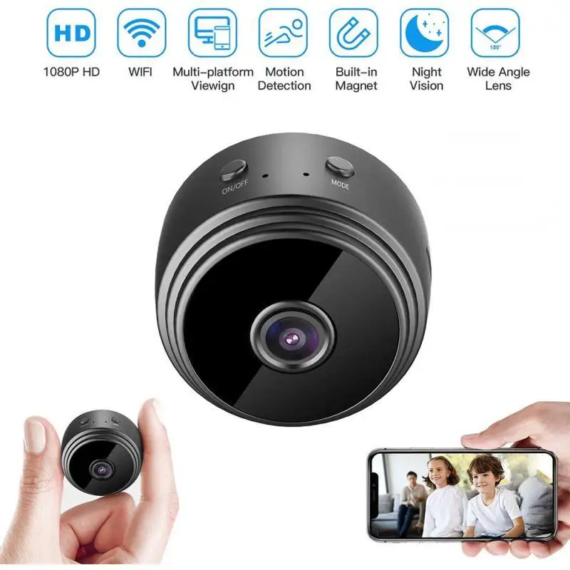 A9 Camera 1080p HD Resolution Super Mini WiFi Camera For Home Security