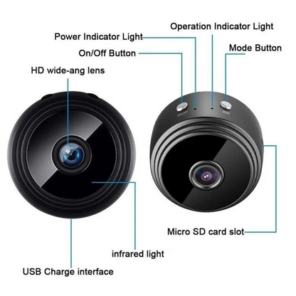 A9 Camera 1080p HD Resolution Super Mini WiFi Camera For Home Security