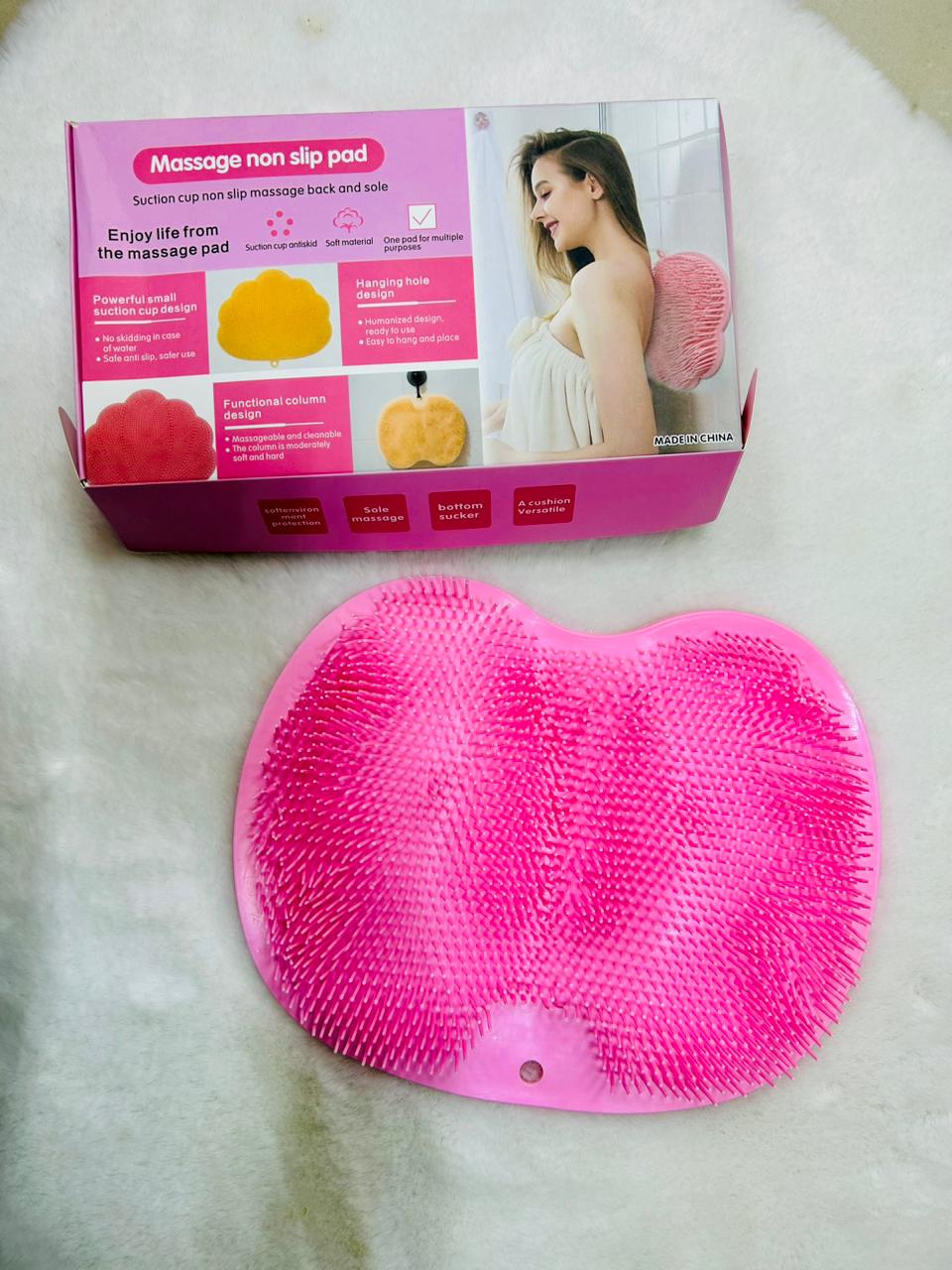 Bath Massage Non Slip Pad Back and Sole