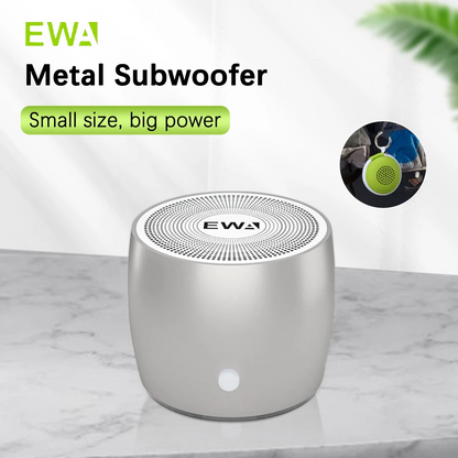 Best Quality EWA A103 Portable Wireless Bluetooth Small Metal Speaker