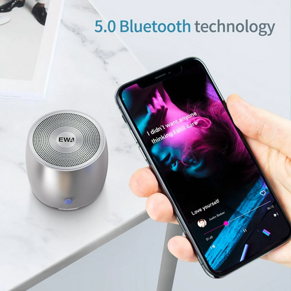 Best Quality EWA A103 Portable Wireless Bluetooth Small Metal Speaker