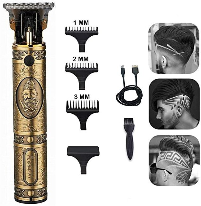 Durable Mental T Blade Trimmer for Men's