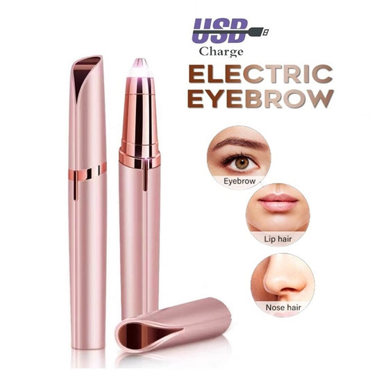 Electric Eyebrow Trimmer Painless Eye Brow Shaver