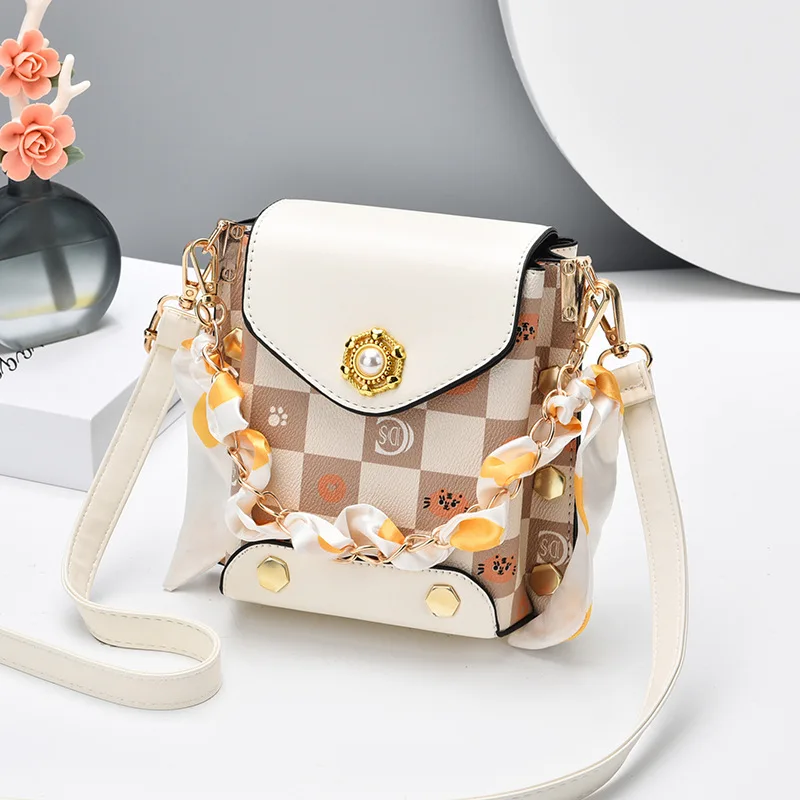 Trendy Single Shoulder Crossbody Bag, Mini Wallet Perfectly Matches with Dresses