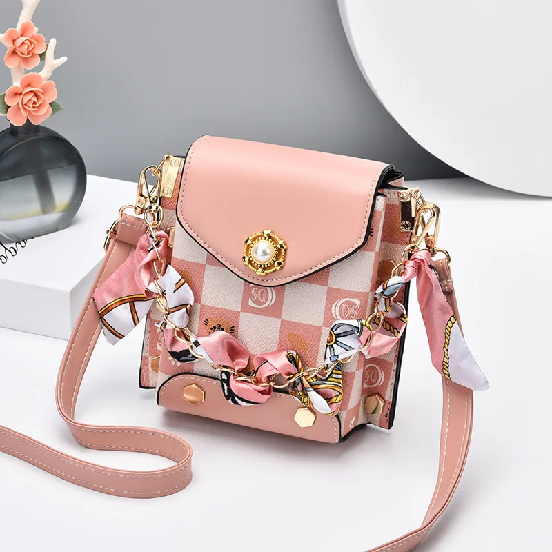 Trendy Single Shoulder Crossbody Bag, Mini Wallet Perfectly Matches with Dresses