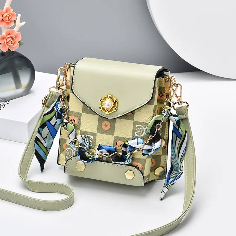 Trendy Single Shoulder Crossbody Bag, Mini Wallet Perfectly Matches with Dresses